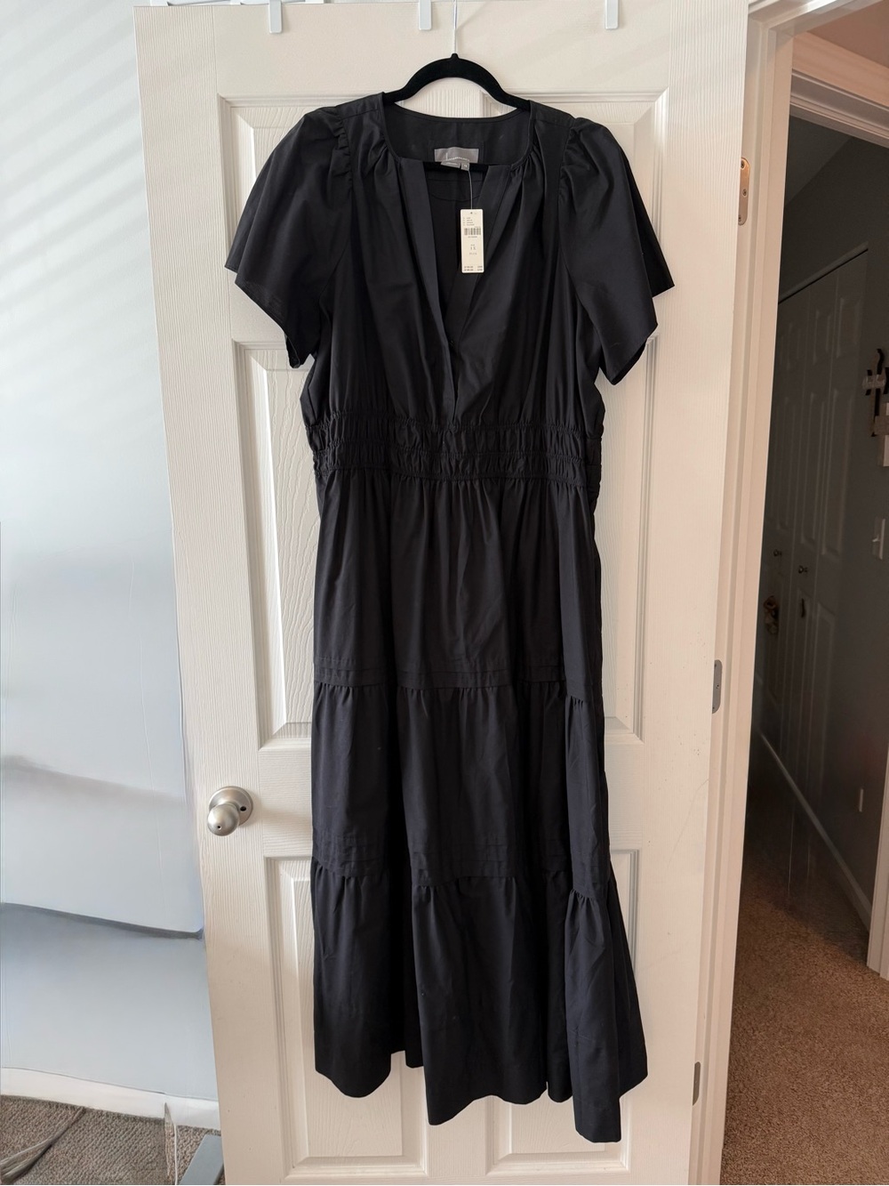 Anthropologie Somerset Maxi Dress Black - Picture 4 of 6